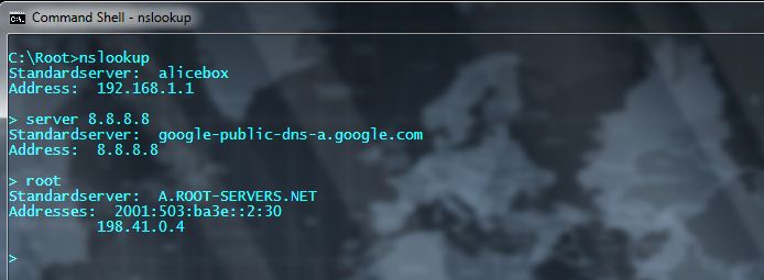 Windows-Eingabeaufforderung: DNS-Server wechseln