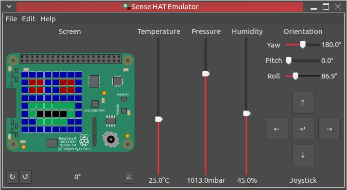 Sense HAT Emulator unter Ubuntu