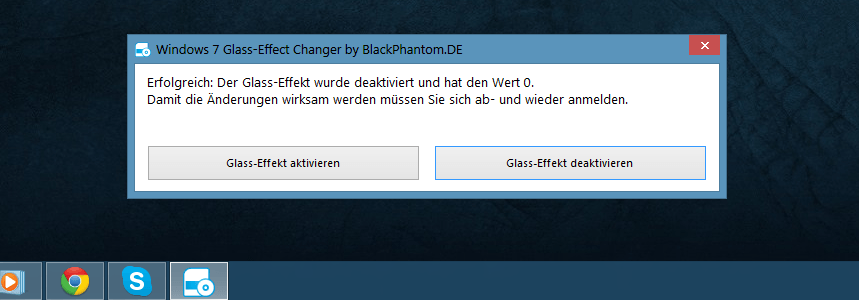 Windows 7 Glass-Effect Changer